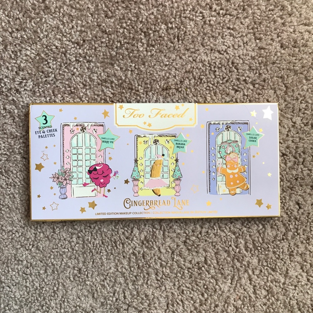Too faced Gingerbread lane
